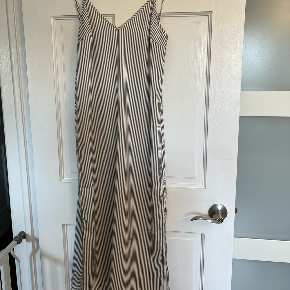 Striped MIDI Dress NWT